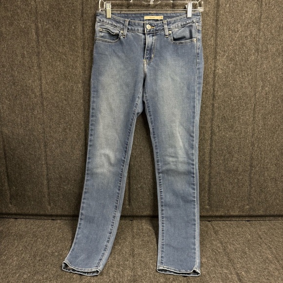 Levi’s 711 Skinny Women's Blue Jeans - Picture 3 of 5